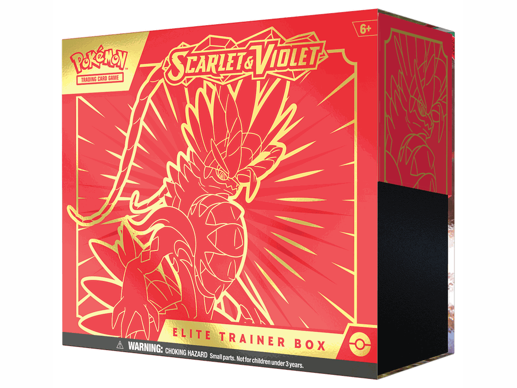 Pokémon Scarlet & Violet Elite Trainer Box - Koraidon (červený)