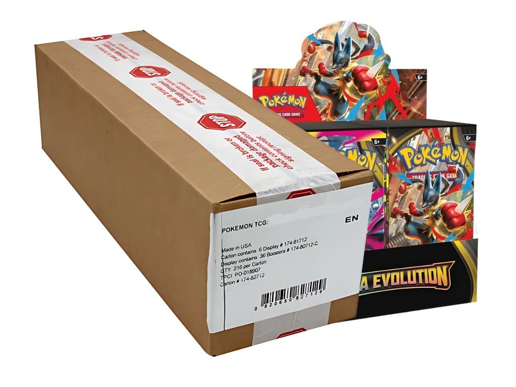 Pokémon TCG ME01 Mega Evolutions Booster Box Case