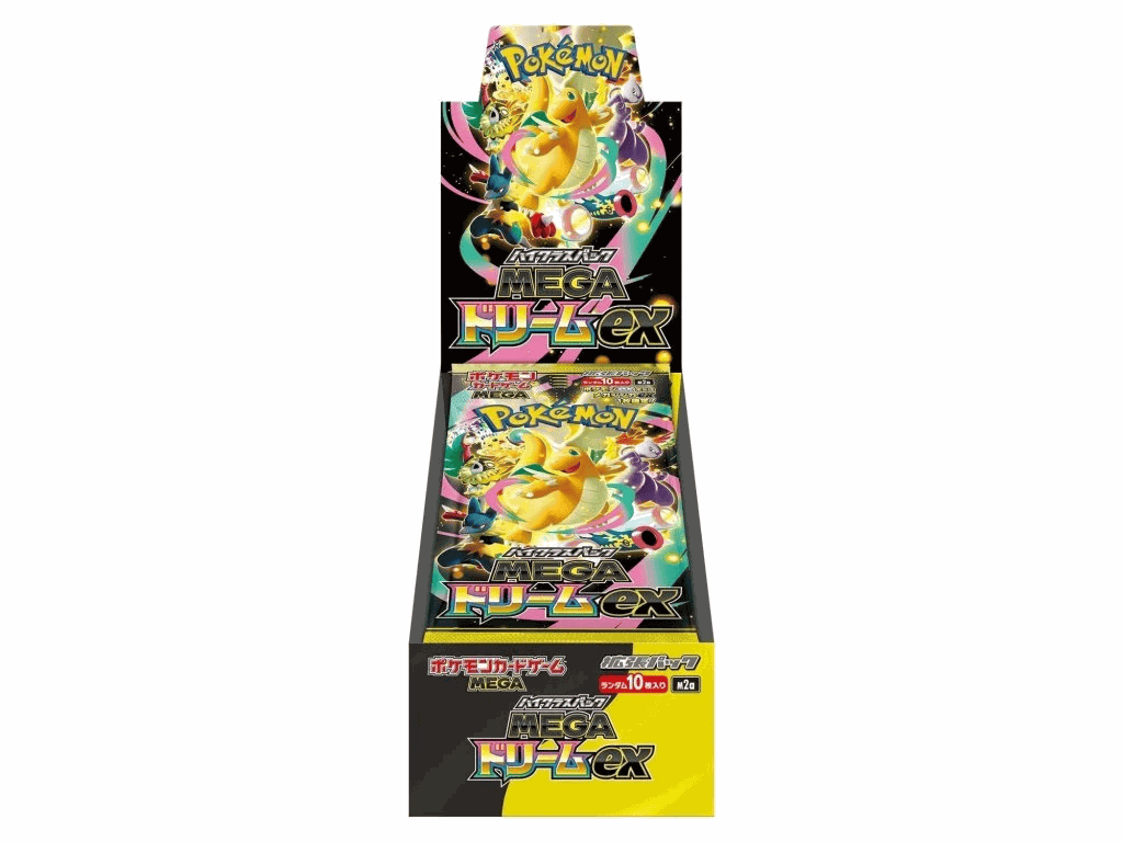 Pokémon TCG: Mega Dream Ex Booster Box - japonský