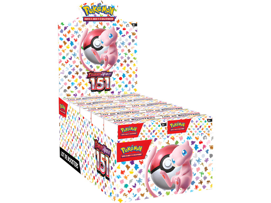 Pokémon TCG 151 Booster Bundle Display