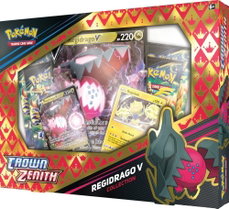 Pokémon TCG: SWSH12.5 Crown Zenith - Regidrago V Box