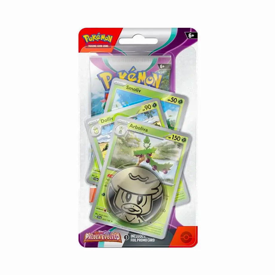 Paldea Evolved Arboliva Premium Checklane Blister