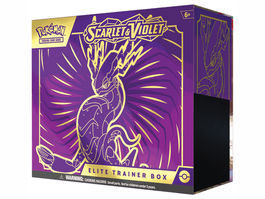 Pokémon Scarlet and Violet Elite Trainer Box - Miraidon (fialový)