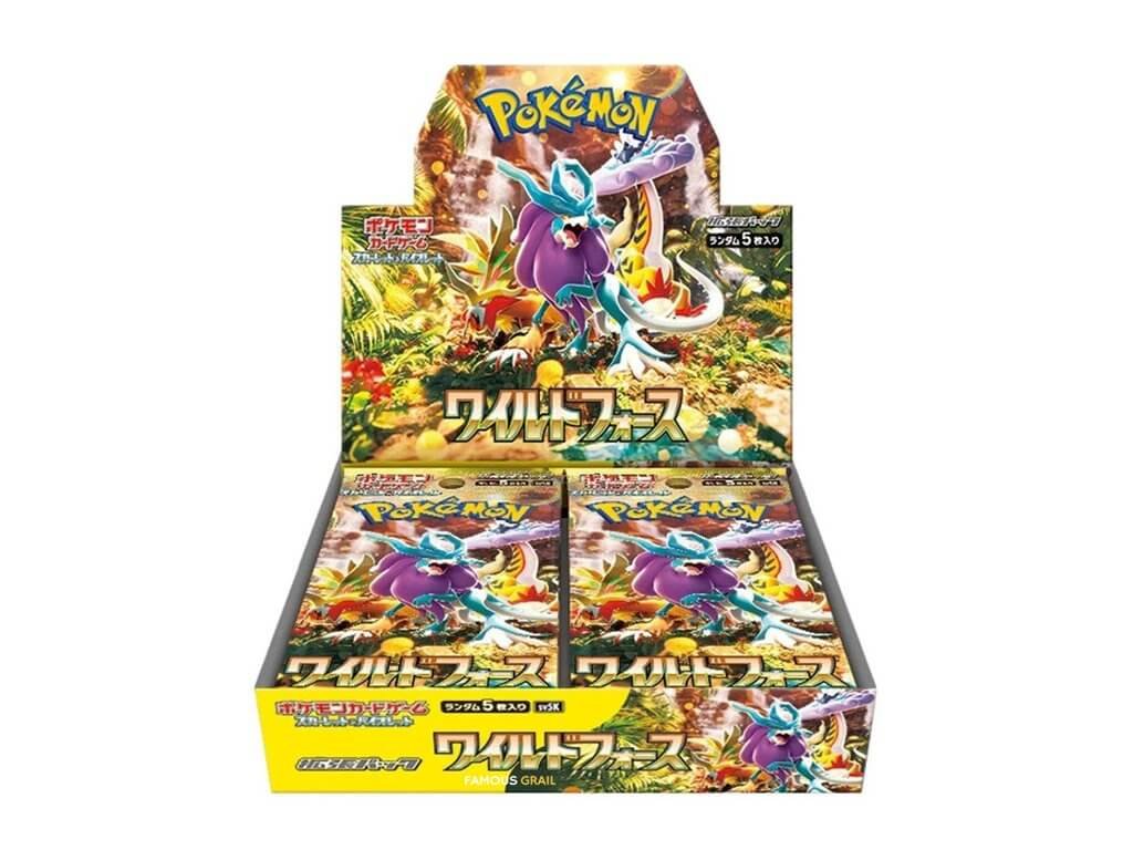 Pokémon TCG: Scarlet and Violet Wild Force Booster Box - japonský