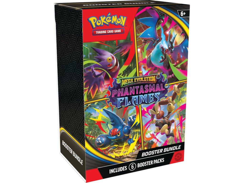 Pokémon TCG: Mega Evolution Phantasmal Flames - Booster Bundle