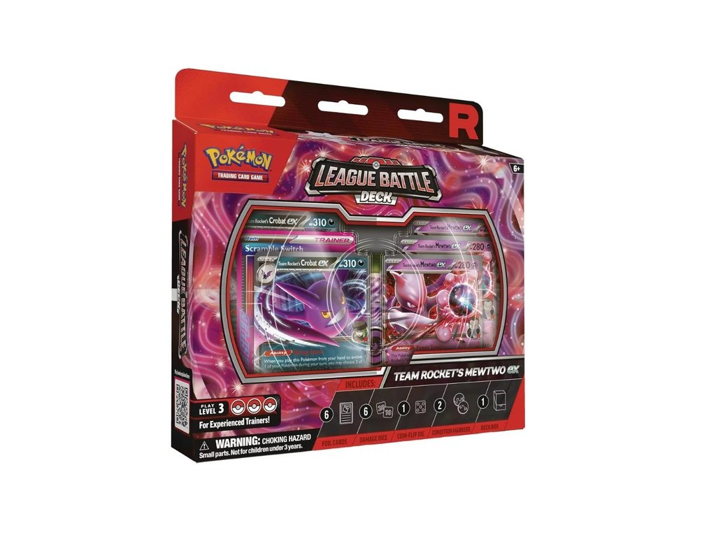 Pokémon TCG: Team Rocket's Mewtwo ex League Battle Deck
