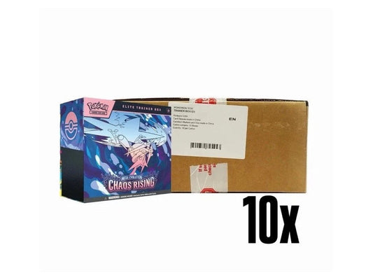 Pokémon TCG: Chaos Rising Elite Trainer Box Case (10x)