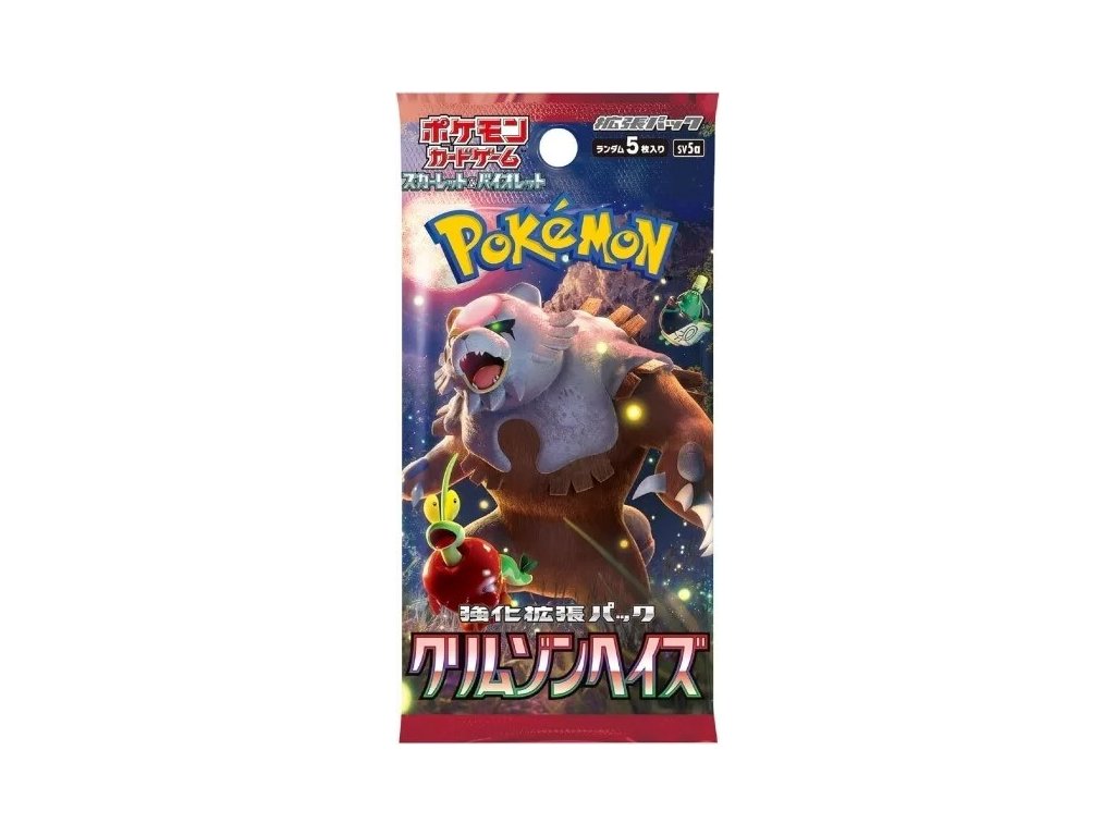 Pokémon TCG - Crimson Haze Booster - japonský
