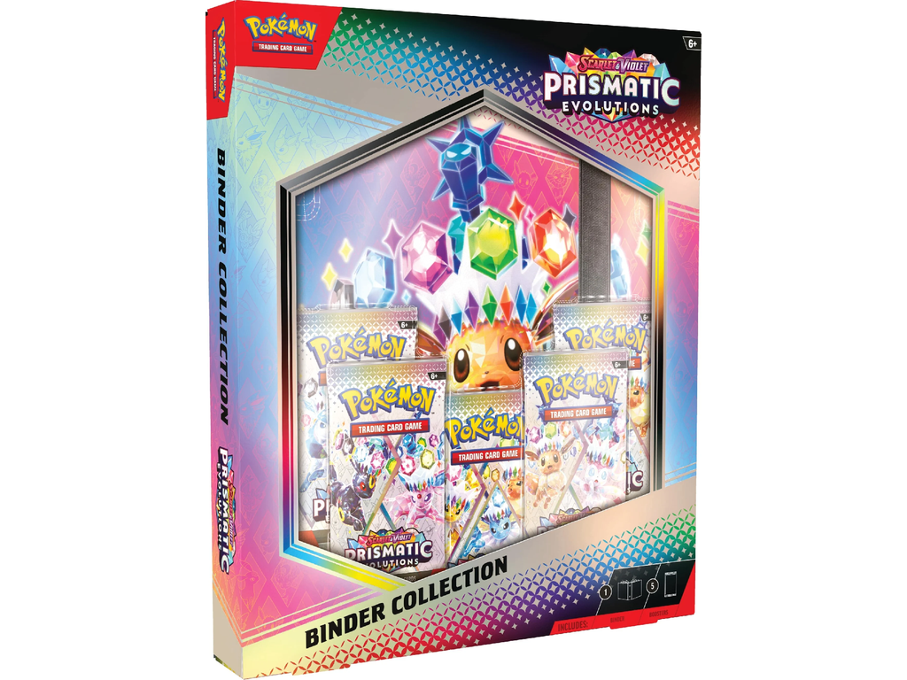 Pokémon TCG: Prismatic Evolutions - Binder Collection Datum vydání: 17. ledna 2025