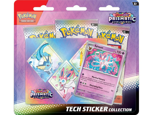 Pokémon TCG: Prismatic Evolutions Tech Sticker Collection Datum vydání: 17. ledna 2025