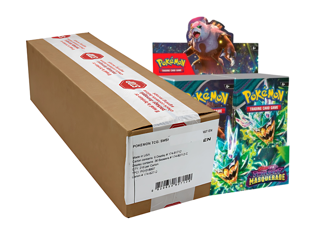 Pokémon Twilight Masquerade Booster Box Case (6x Booster Box)