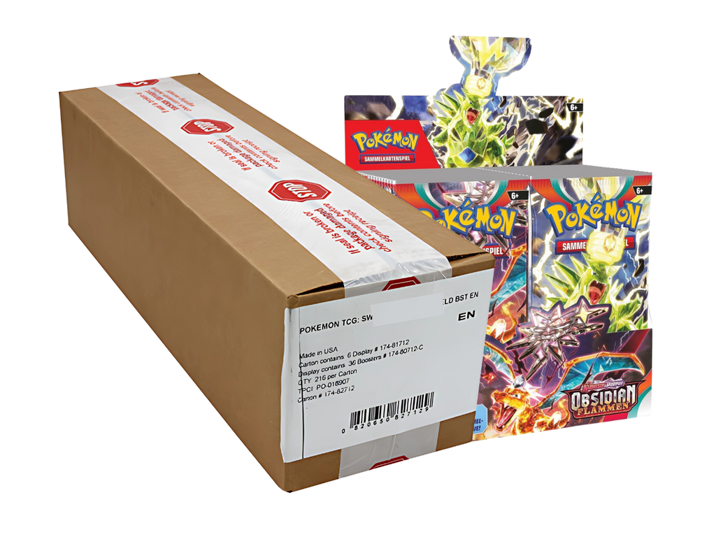 Pokémon Obsidian Flames Booster Box Case (6x Booster Box)