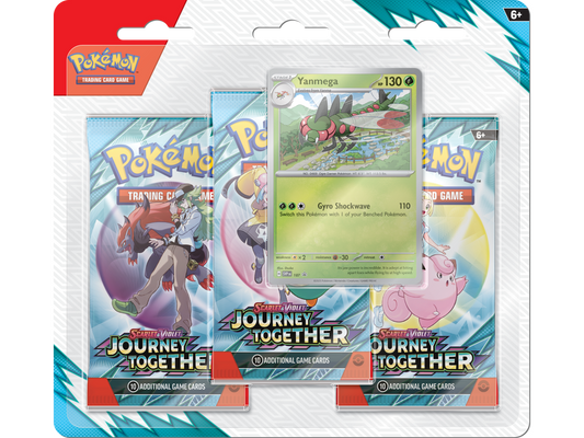 Pokémon TCG: Journey Together - 3 Pack Blister - Yanmega