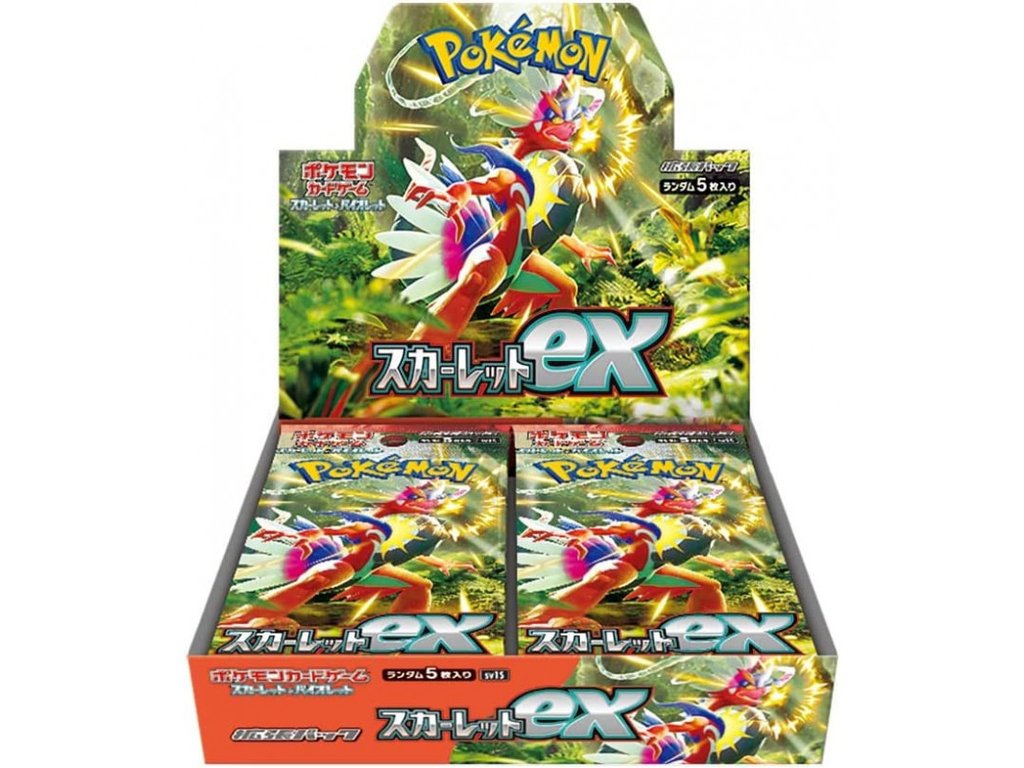 Pokémon TCG: Scarlet & Violet - Scarlet EX Booster Box
