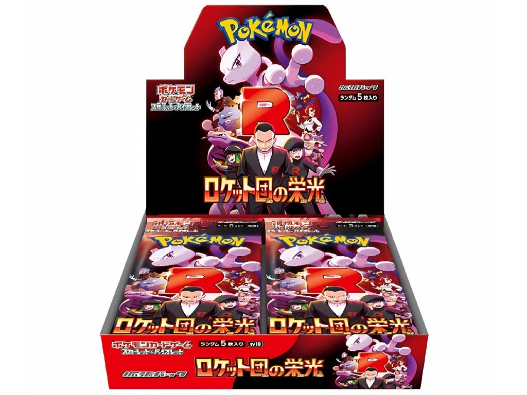 Pokémon Scarlet and Violet Glory of Team Rocket Booster Box