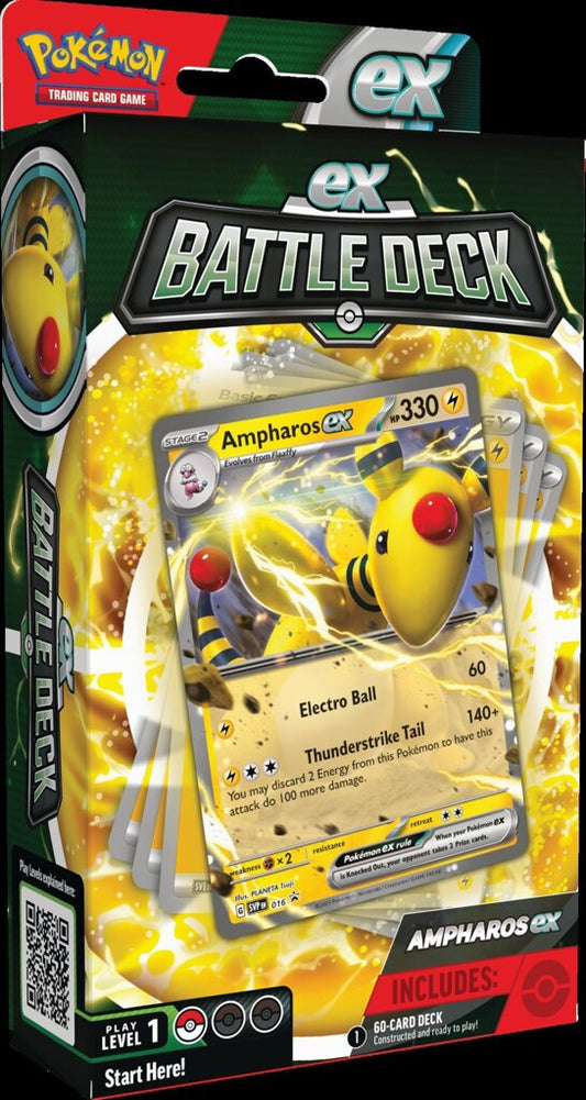 Pokémon TCG: ex Battle Deck - Ampharos ex / Lucario ex