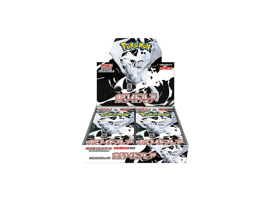 Pokémon TCG: Scarlet and Violet White Flare Booster Box - japonský
