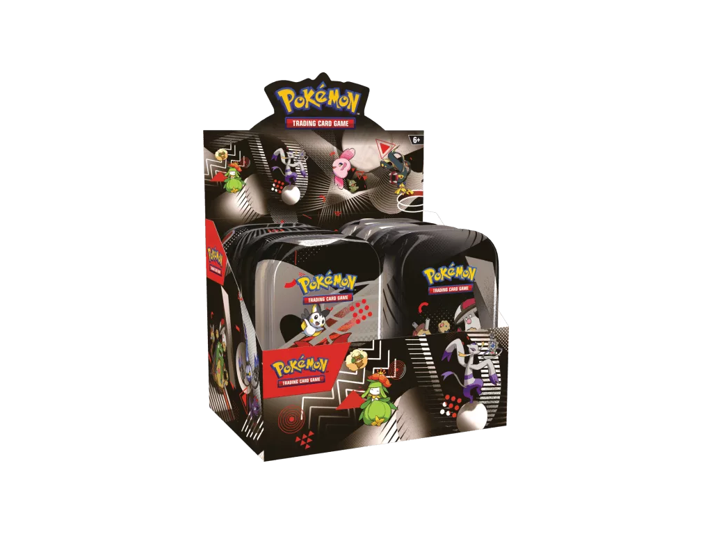 Pokémon TCG: Black Bolt and White Flare Unova Mini Tin Display - (8x Mini Tin)