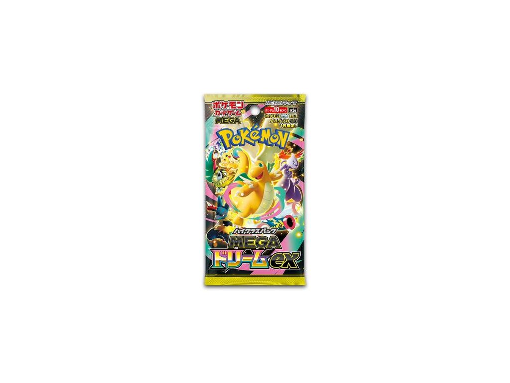 Pokémon TCG: Mega Dream Ex Booster - japonský
