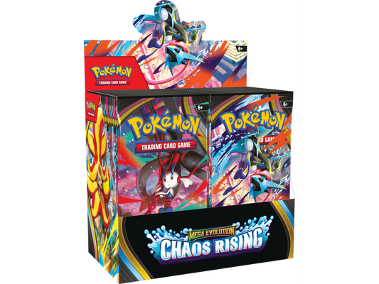 Karetní hra Pokémon TCG: Mega Evolution - Chaos Rising - Booster Box (36 boosterů)