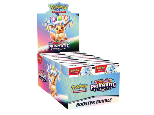 Pokémon TCG: Prismatic Evolutions - Booster Bundle Display