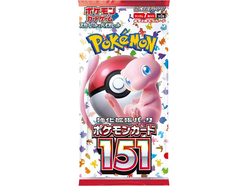 Pokémon Card Game 151 Booster Japan
