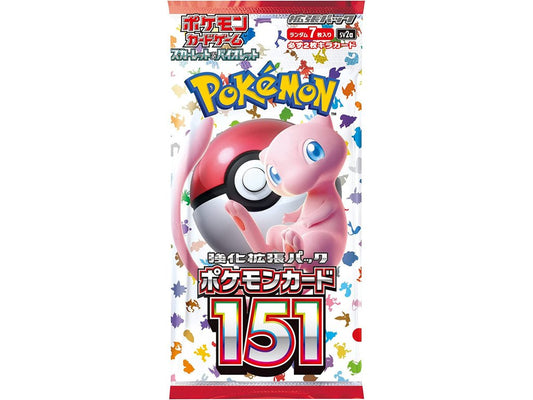 Pokémon Card Game 151 Booster Japan