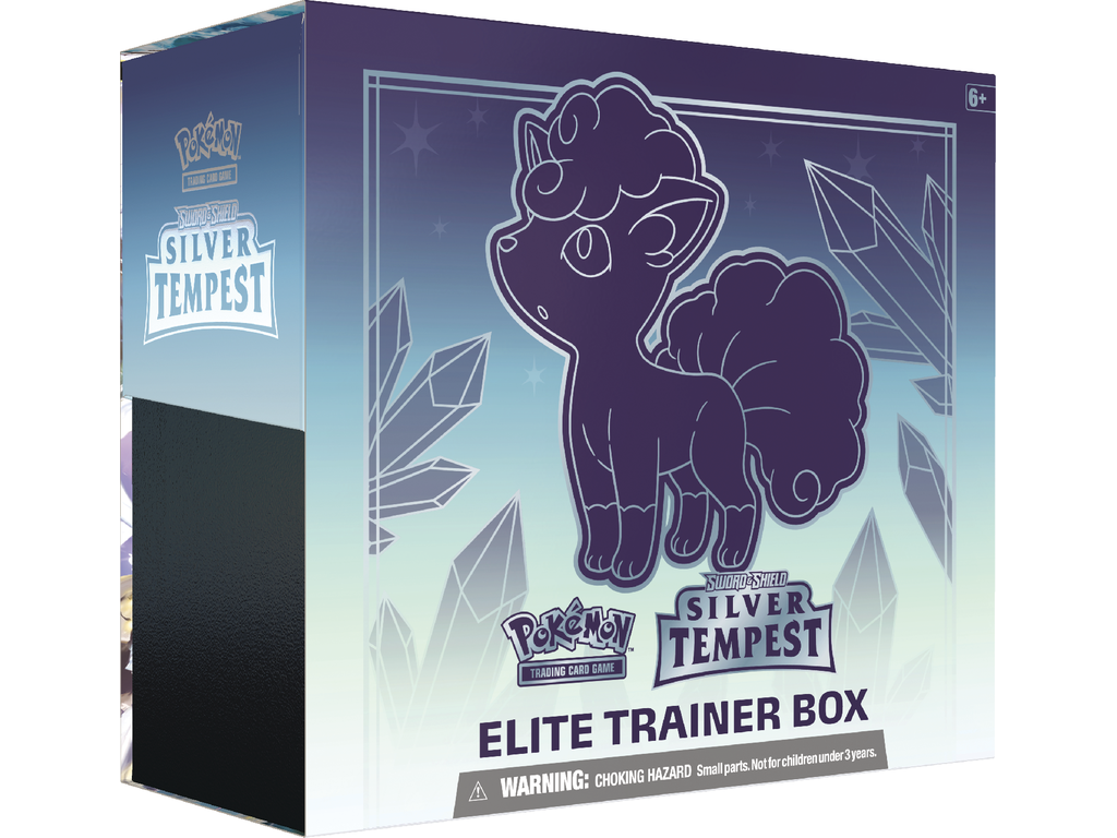 Pokémon TCG Sword and Shield Silver Tempest Elite Trainer Box