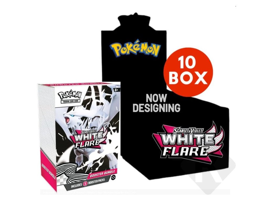 Pokémon Scarlet & Violet - White Flare Booster Bundle 10x - Case