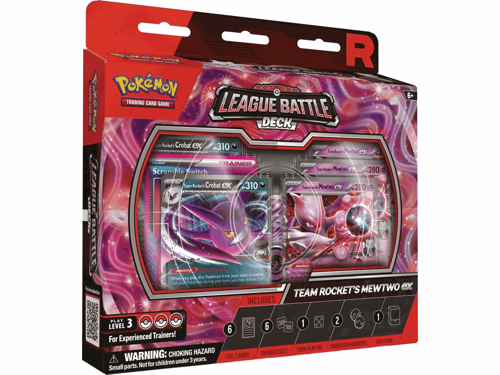 Pokémon Team Rocket's Mewtwo ex League Battle Deck