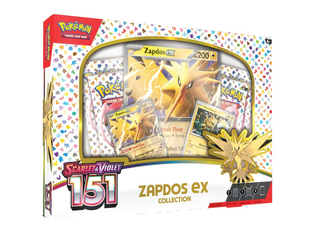 Pokémon Scarlet & Violet 151 Zapdos EX Collection