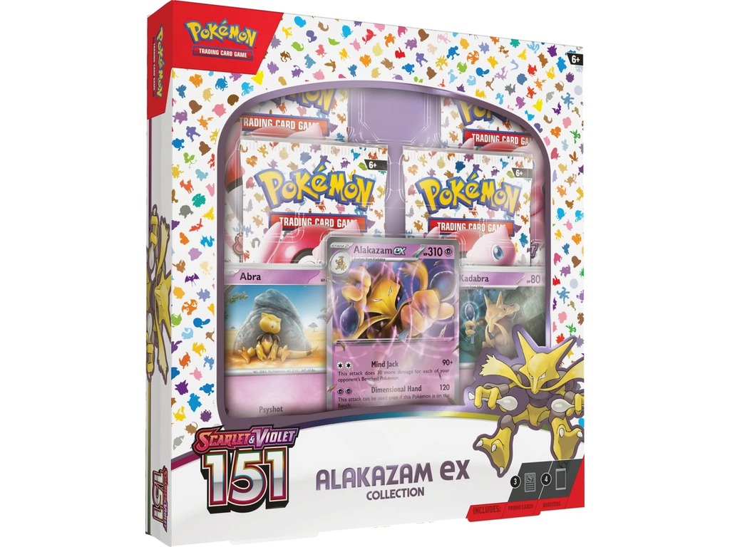 Pokémon Scarlet & Violet 151 Alakazam ex Box