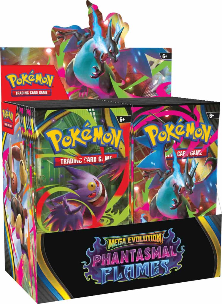 Pokémon TCG: ME02 Phantasmal Flames - Booster, více druhů