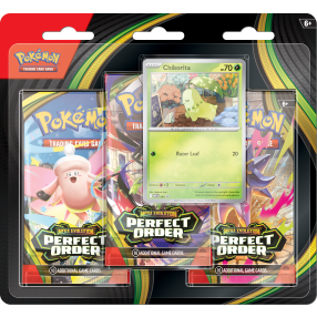 Pokémon TCG: ME03 Perfect Order - 3 Blister Booster