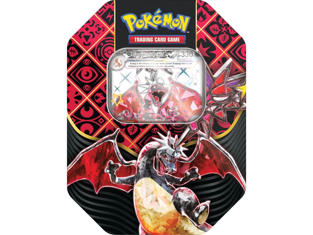 Pokémon TCG: Paldean Fates Tin (Charizard)