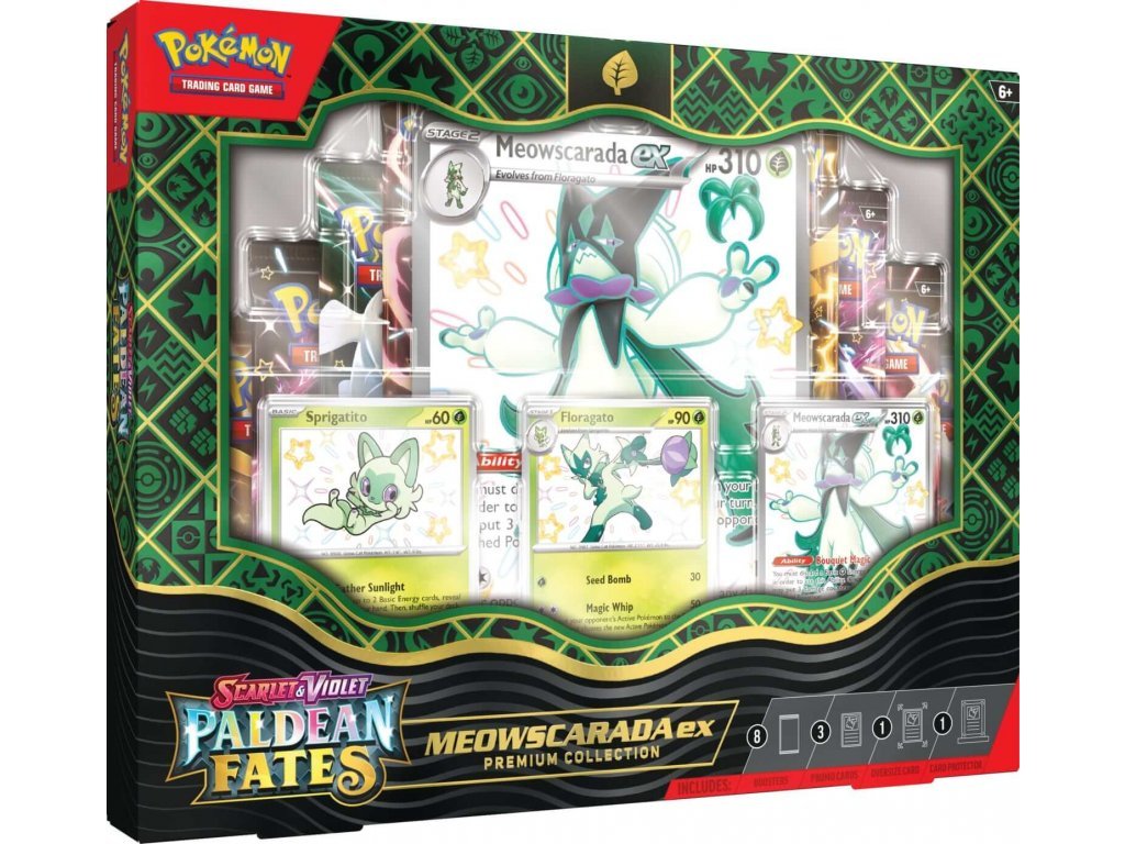Pokémon TCG: SV4.5 Paldean Fates Premium Collection (Meowscarada)