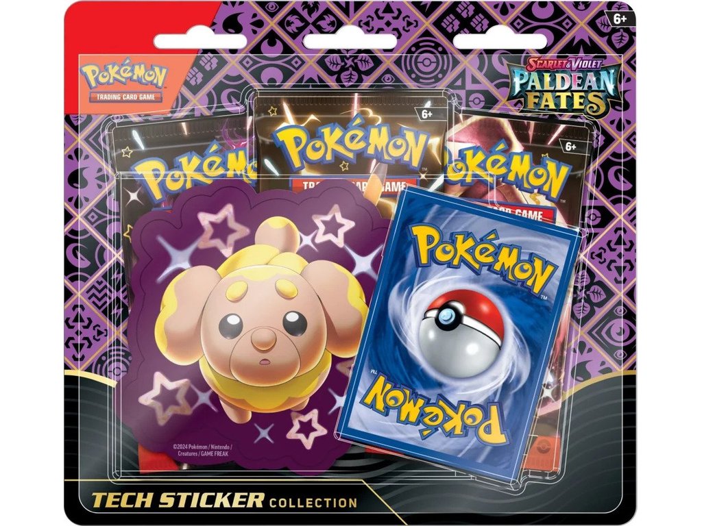 Pokémon TCG: Paldean Fates Sticker Collection (Fidough)