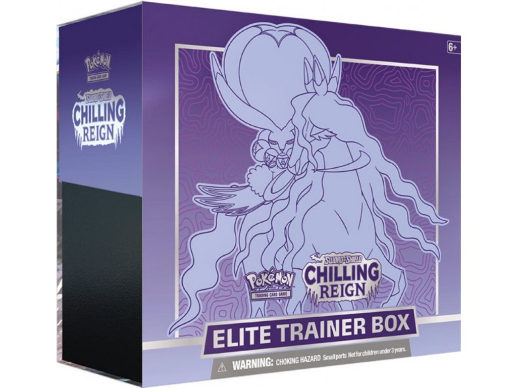 Pokémon TCG: Sword & Shield - Chilling Reign Shadow Rider Calyrex Elite Trainer Box