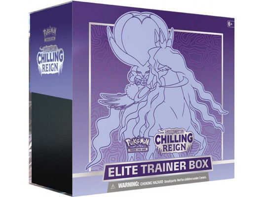 Pokémon TCG: Sword & Shield - Chilling Reign Shadow Rider Calyrex Elite Trainer Box
