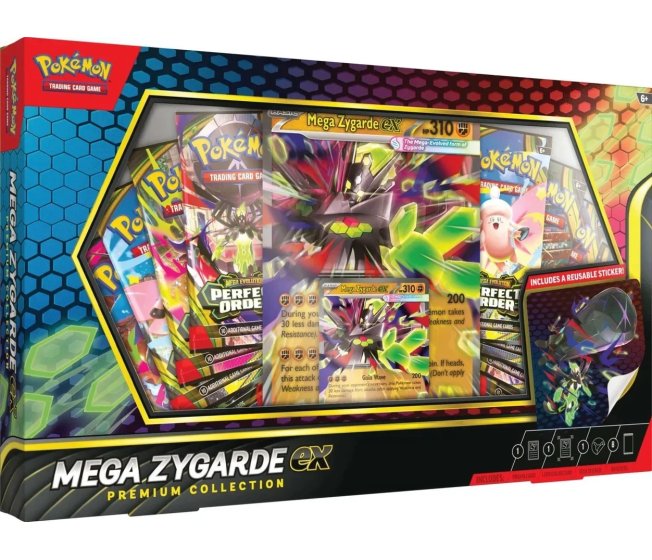 Pokémon TCG: Mega Zygarde Ex Premium