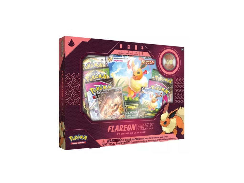Pokémon TCG: Flareon VMAX Premium Collection