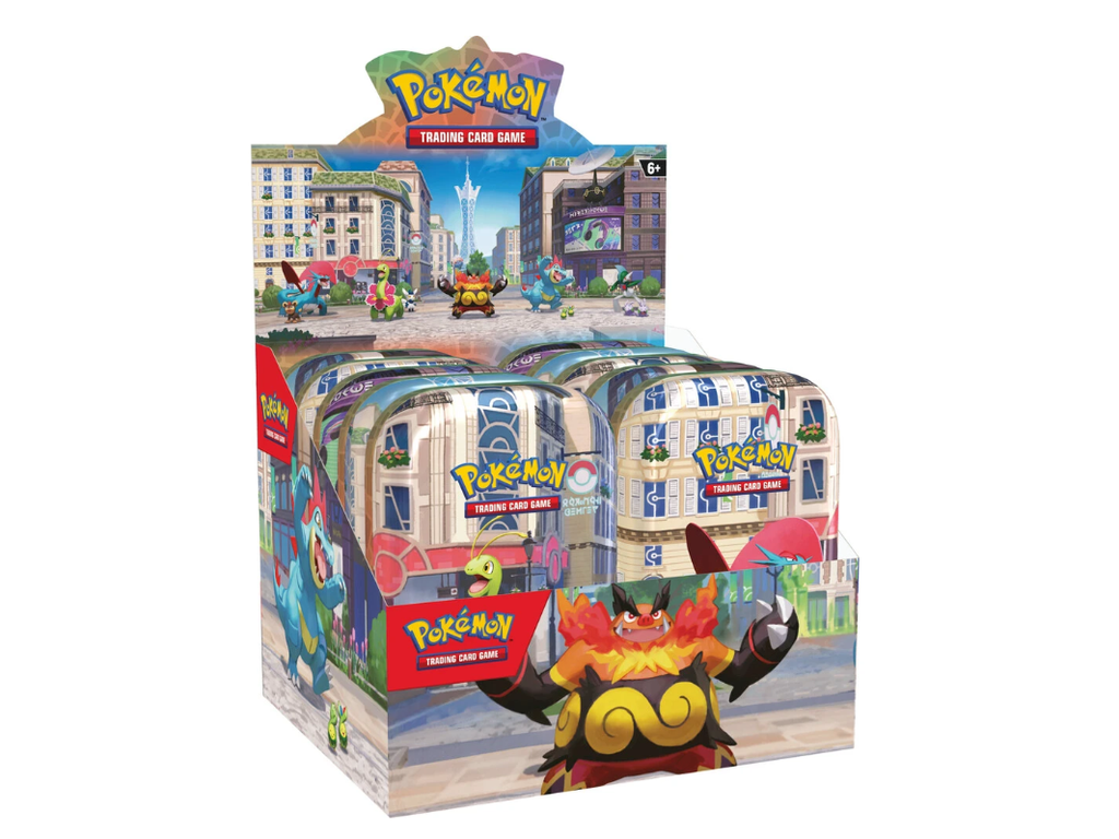 Karetní hra Pokémon TCG - Lumiose City Mini Tin Display (10 ks)