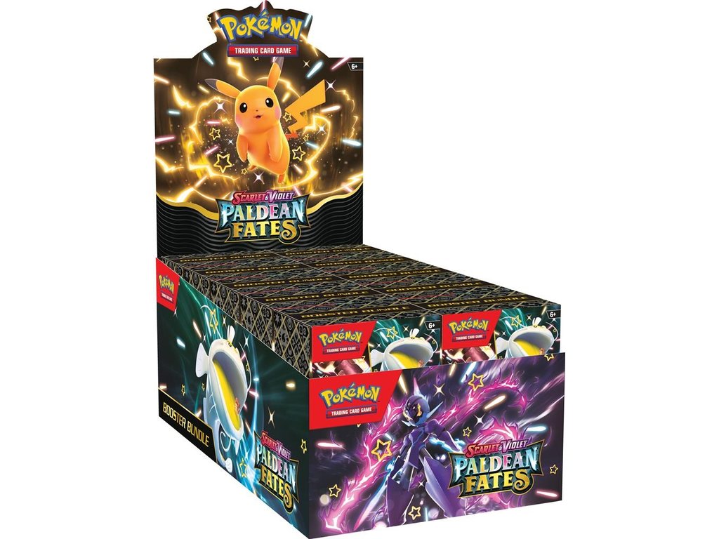 Pokémon TCG Paldean Fates Booster Bundle Display