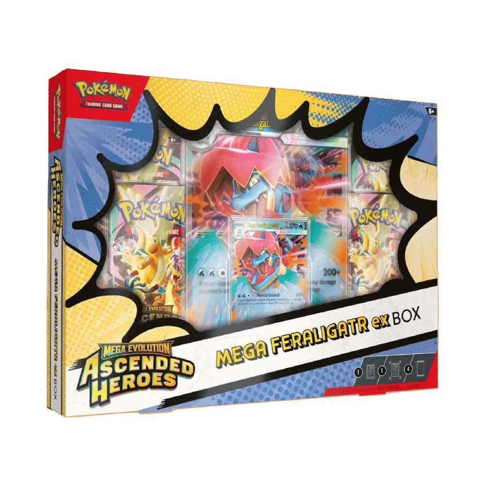 Ascended Heroes Mega Feraligatr ex Box