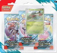 Pokémon TCG: SV09 Journey Together - 3 Blister Booster