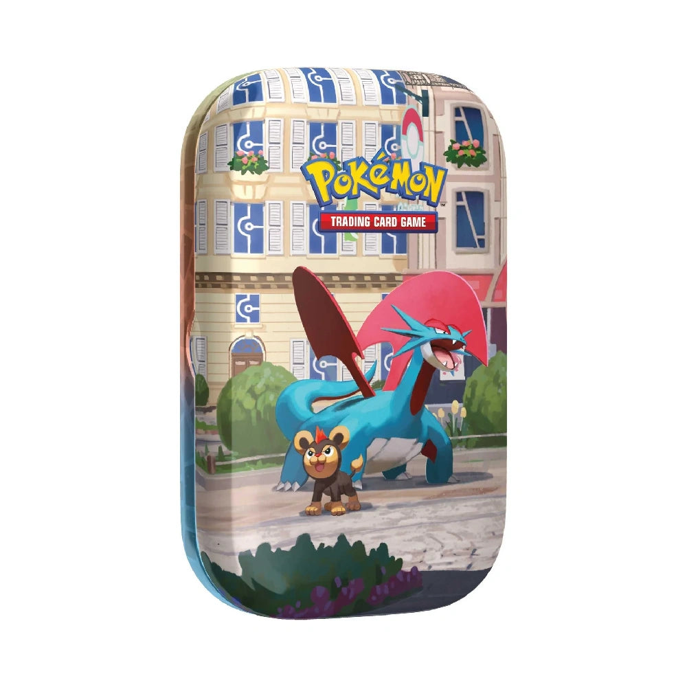 Karetní hra Pokémon TCG - Salamence Lumiose City Mini Tin