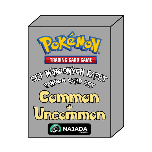 Pokémon set náhodných karet commony a uncommony