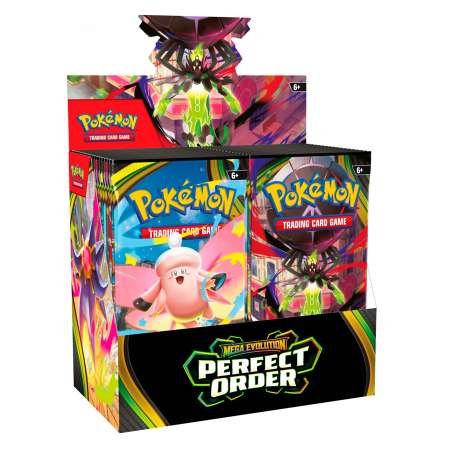 Karetní hra Pokémon TCG: Mega Evolution - Perfect Order Booster Box (36 boosterů)