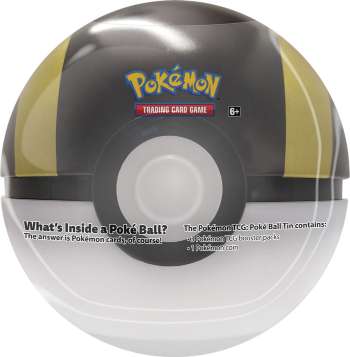Pokémon - Pokéball Tin - Black / Gold