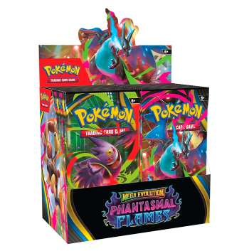Pokémon TCG: Mega Evolution Phantasmal Flames Booster Box